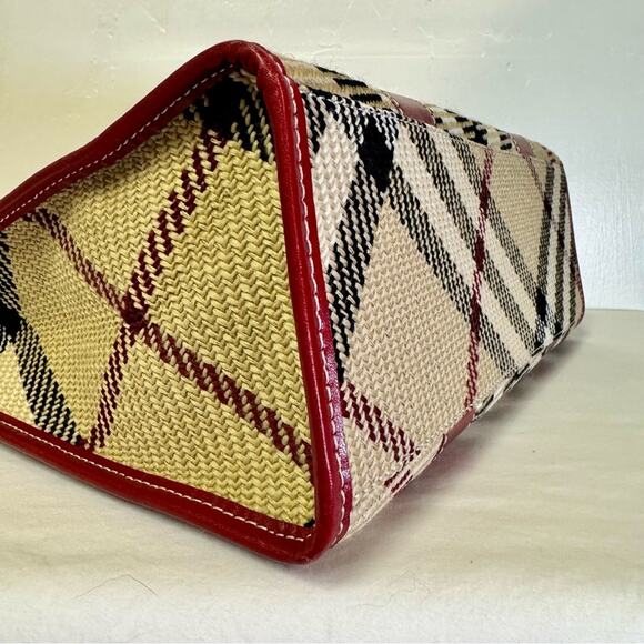 BURBERRY blue label tote tweed nova check - Picture 9 of 12